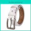 Casual Genuine Leather Belt For Men With Twoply Cowhide And Metal Pin Closure For Office Look