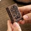 1 Pc Alloy Censer Incense Holder Square Vertical Incense Burner Indoor Aromatherapy Home Ornament Chinese Incense Burners