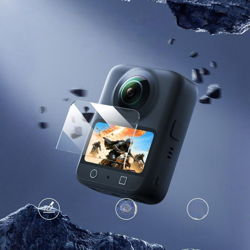 3Pcs Camera Accessories For Dji 360 Screen Protector 9H Tempered Glass Hd Clear Responsive Touch Protective Film