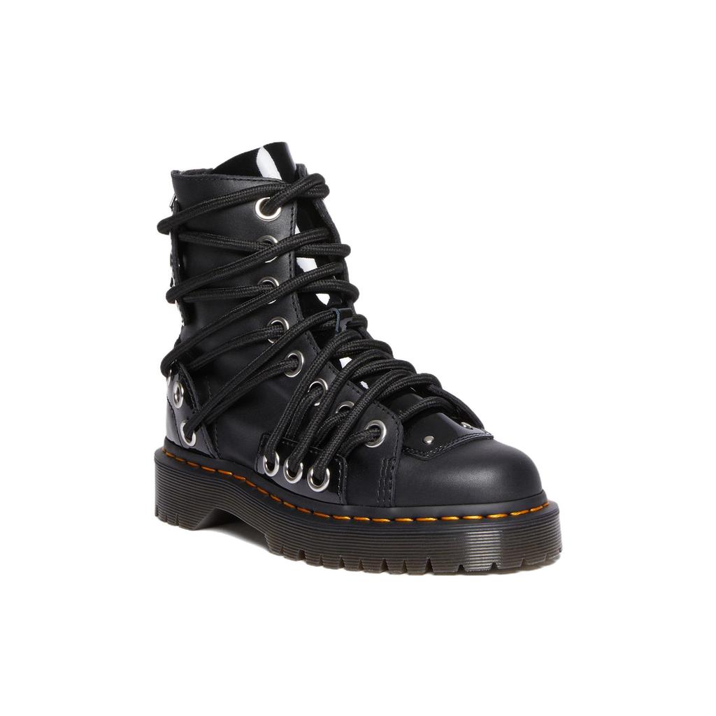Dr. Martens Daria Bex Leather Simple Fashion Short Boots Women boots Black 30797001