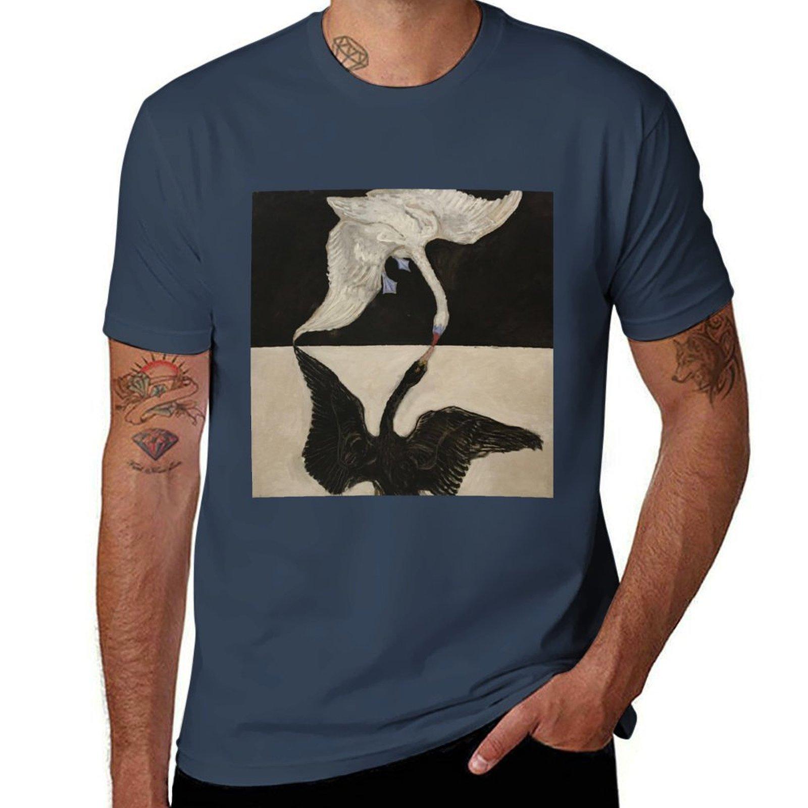 Hilma af klint fabric design TShirt Casual Trendy Streetwear Tee Shirt S