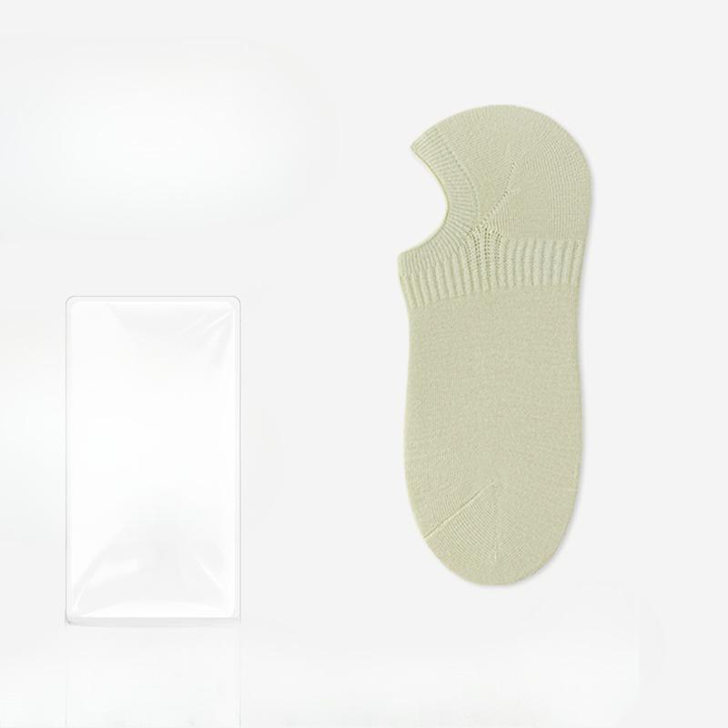 Female Summer Thin Cotton Mesh Non Slip Not To Fall with Anti Odor Sweat Absorbable Shallow Mouth Invisible Socks