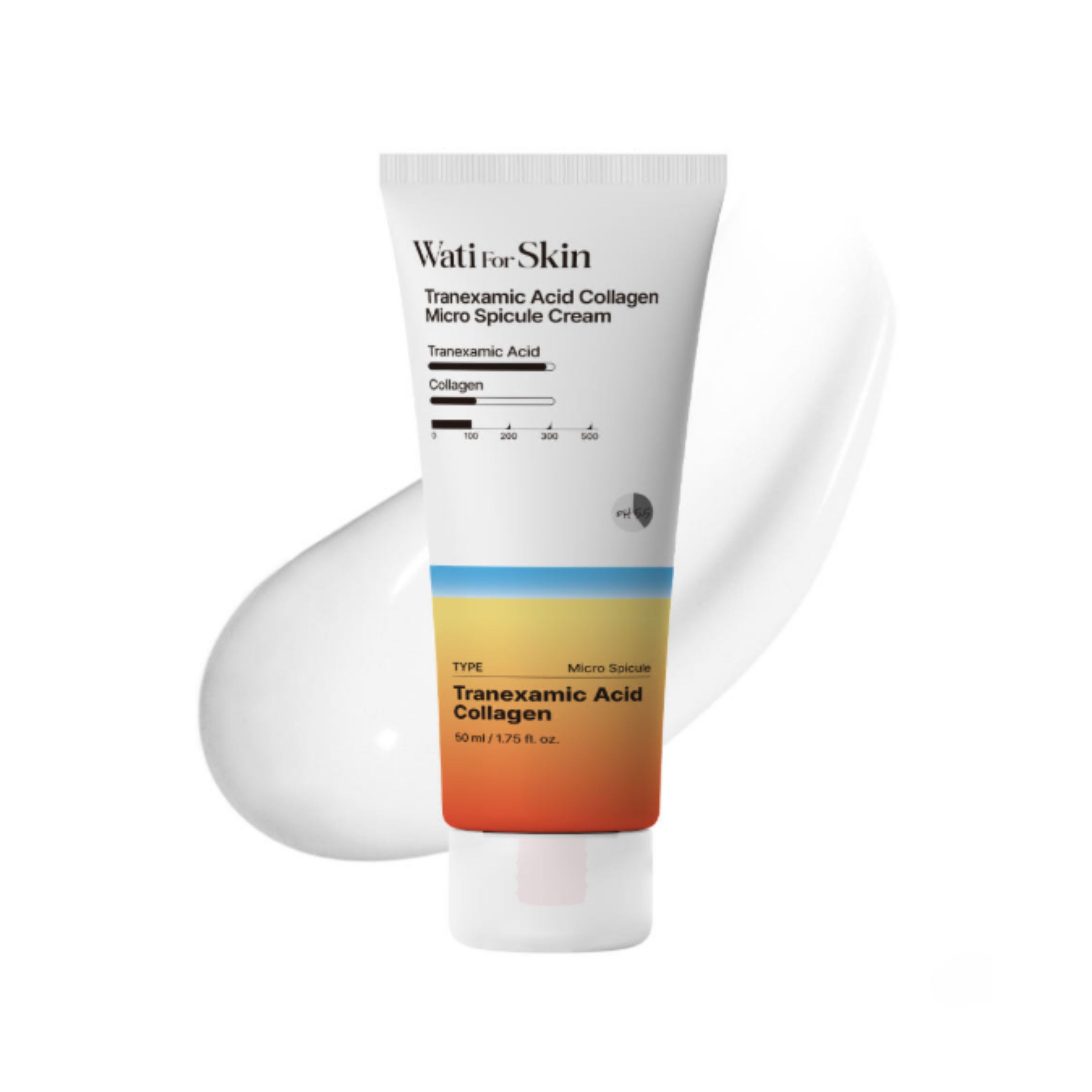 Wati For Skin Tranexamic Acid Collagen Micro Spicule Cream 50ml