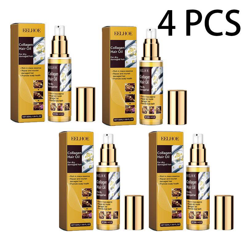 EELHOE Tratament pentru păr cu colagen, reparare a vârfurilor despicate, îmbunătățirea condiționării părului, hidratarea, netezimea părului