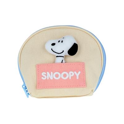 Stationery Snoopy Goods S2339196 Sun-Star Pouch, Round,