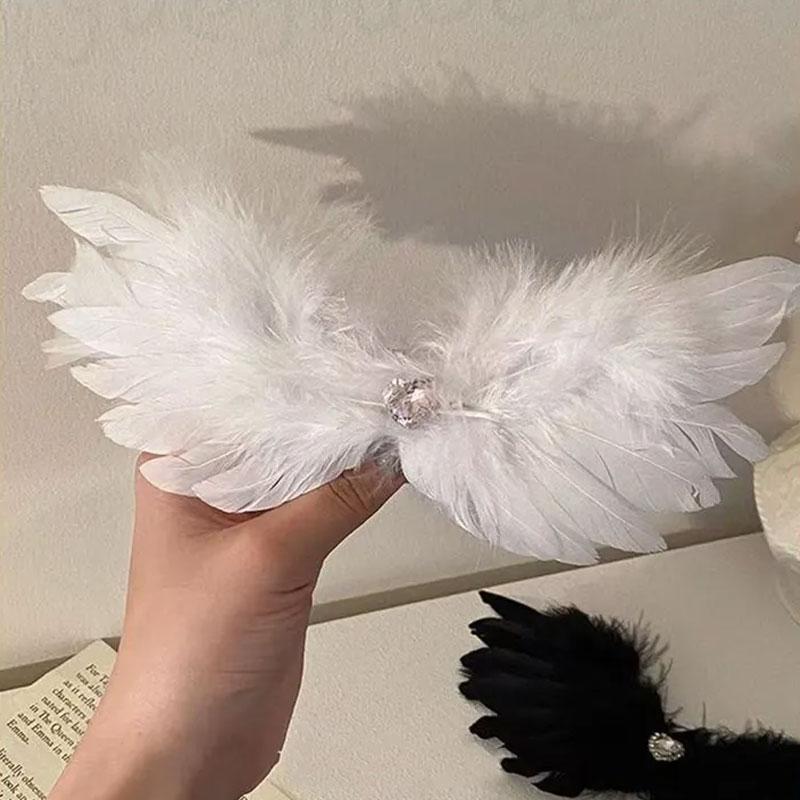 1Pc Big Gift Feather Sweet Hair Accessory Cool Hairpin Wing Hairpin 20CM