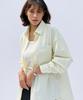 Biteoseljeu Melting Paper Oversized Shirt - Lemon
