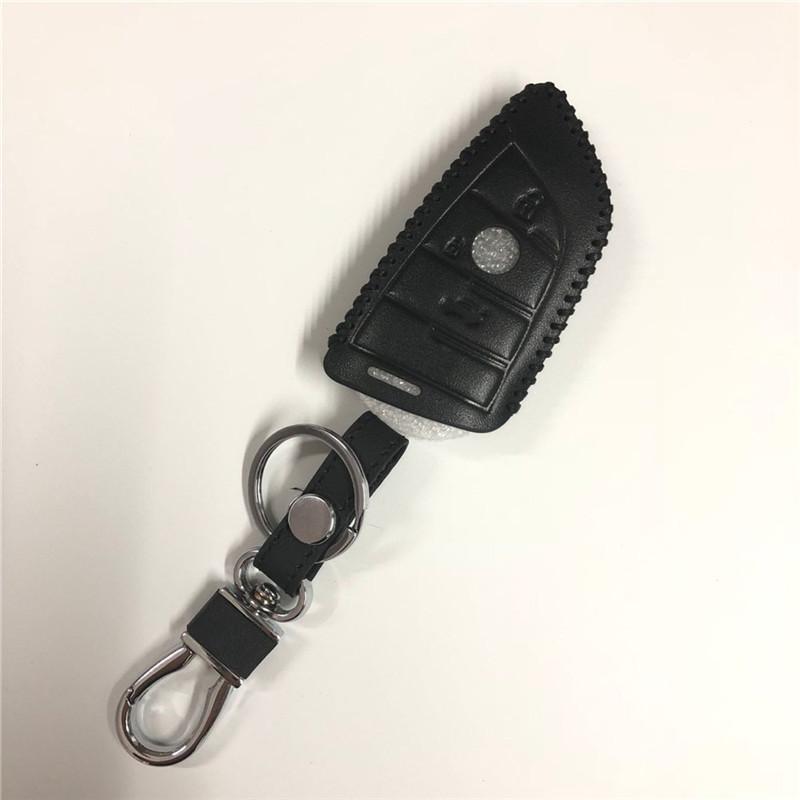 Car Key Case Leather Key Cover For BMW X1 X3 X4 X5 X6 F15 F16 F48 G30 G38 525 540 740 1 2 5 7 Series 218i Key Coldre Cover