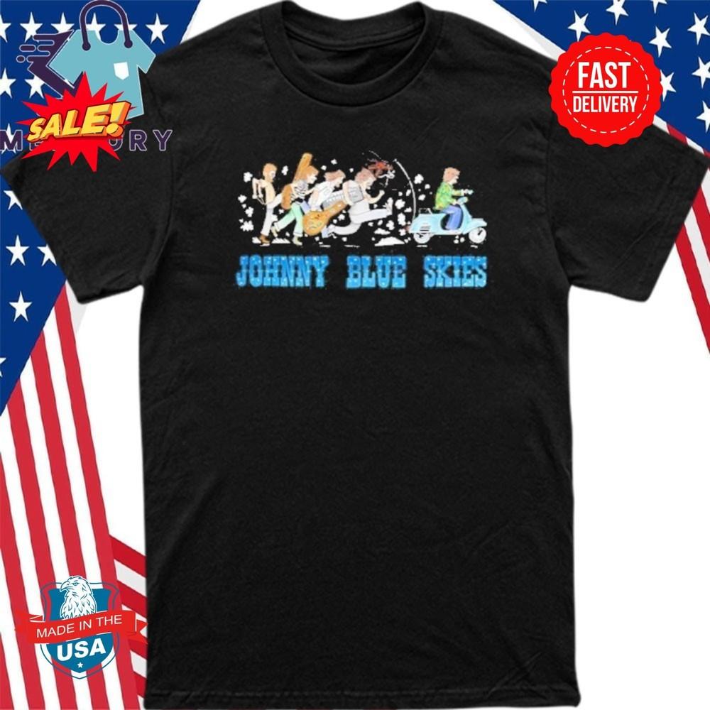 Johnny Blue Skies Scooter Shirt S-5XL Unisex T-Shirt M