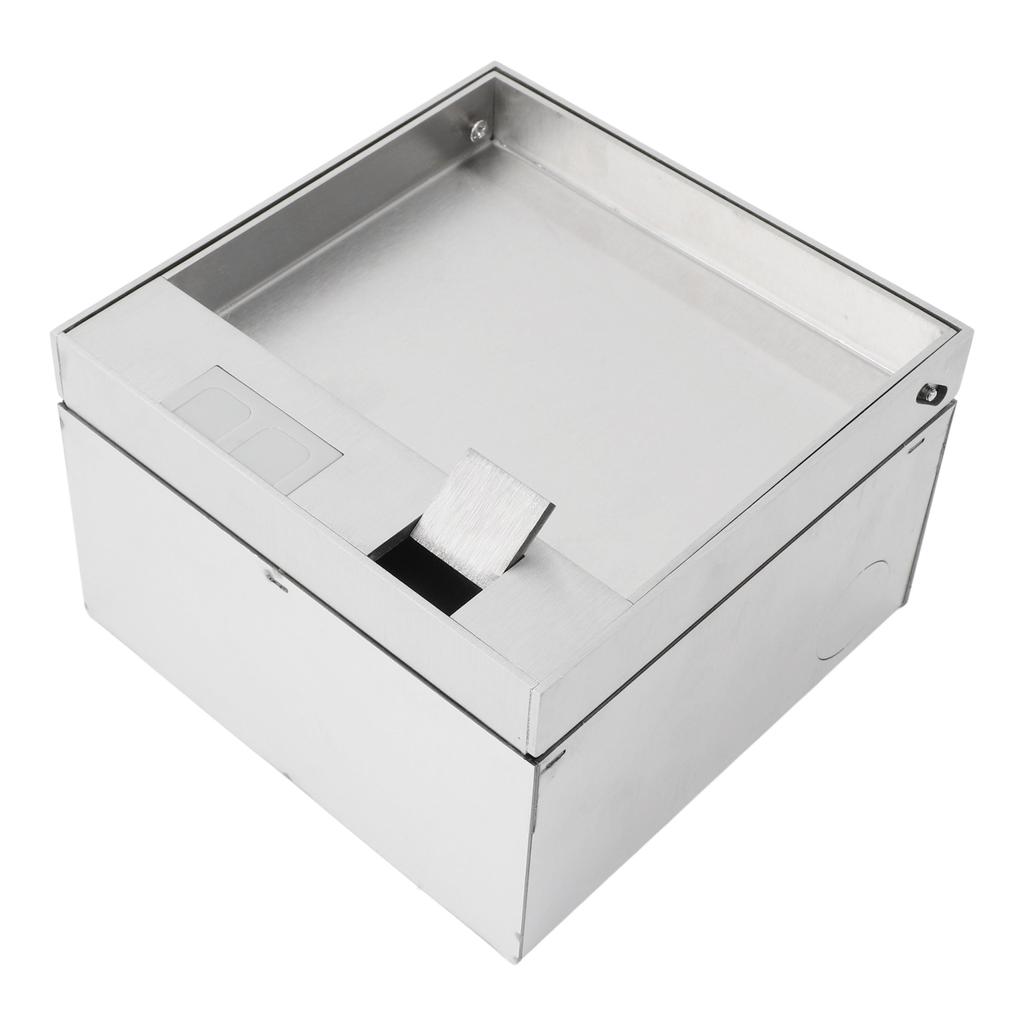 Recessed Flat Hidden Socket Kit Professional American Style Stainless Steel Waterproof Floor