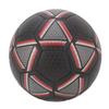 Reflective Soccer Ball Standard Size 5 Durable PU Leather Luminous Soccer Ball for Training Night Games