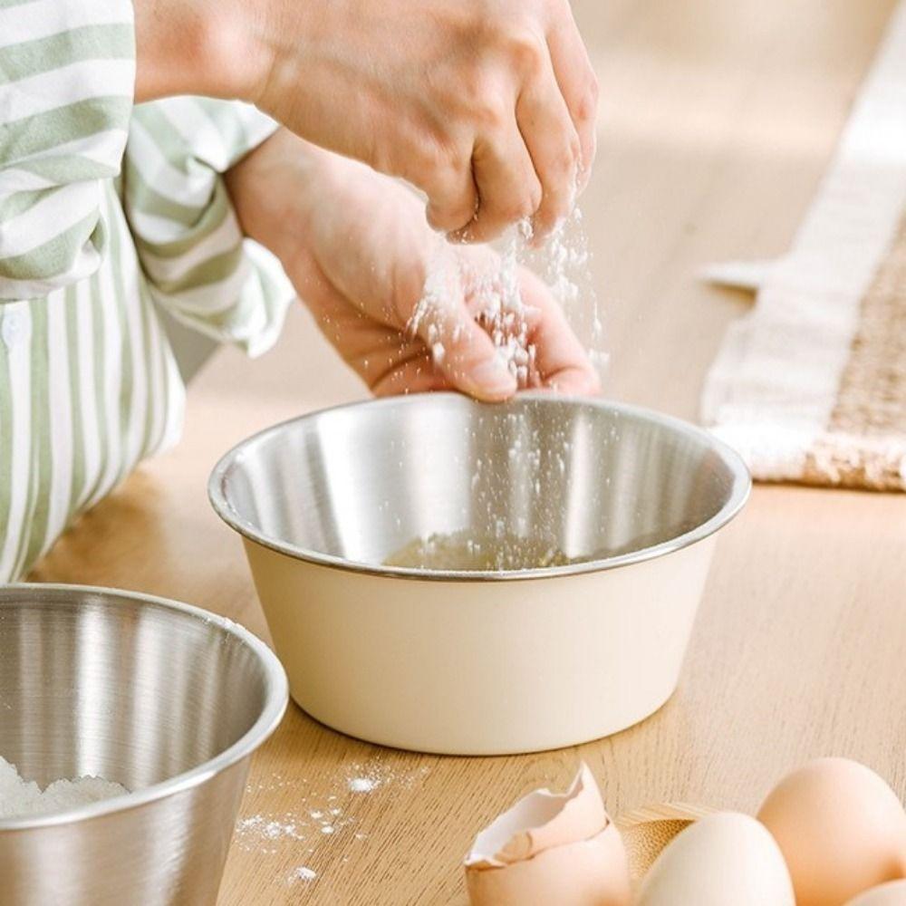Double Layer Stainless Steel Colander Set Space Saving Stackable Rice Washing Bowl Mini Vegetable Fruit Washing Basket Microwave