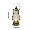 LED Oil Lamp Vintage Portable Hangable Battery Operated Electric KeroseneLantern for Home Living Room Bedroom Table Centerpiece
