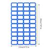 Self-Adhesive Label Stick,50 Sheets/Pack Adhesive Paper,Handwritten Blank Red Blue Category Tags,Office And School Supplies