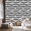 Football Wallpaper with Stripes for Living Room and Bedroom 50x1000
