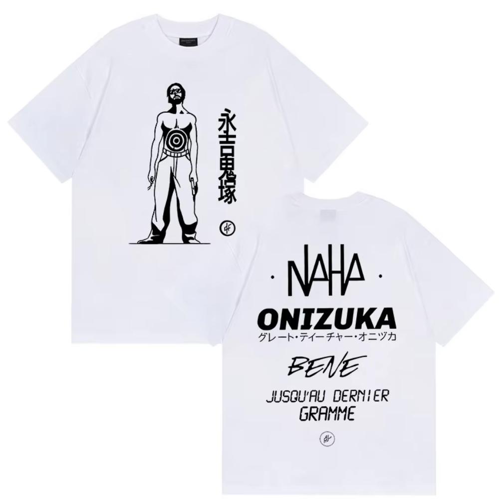 Le Monde Chico French Rap PNL Onizuka Album Print T Shirts Men Women Harajuku Fashion Retro Oversized Cotton Tshirts Streetwear