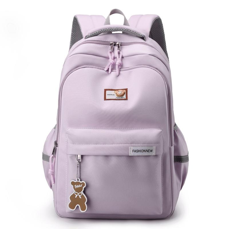 New Style of Junior High School Students and Primary School Students  Lightweight Campus Backpack Large Capacity Backpack