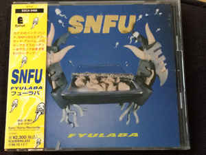 CD SNFU  Fyulaba ESCA6488 Epitaph 1996 Japan Rock Used