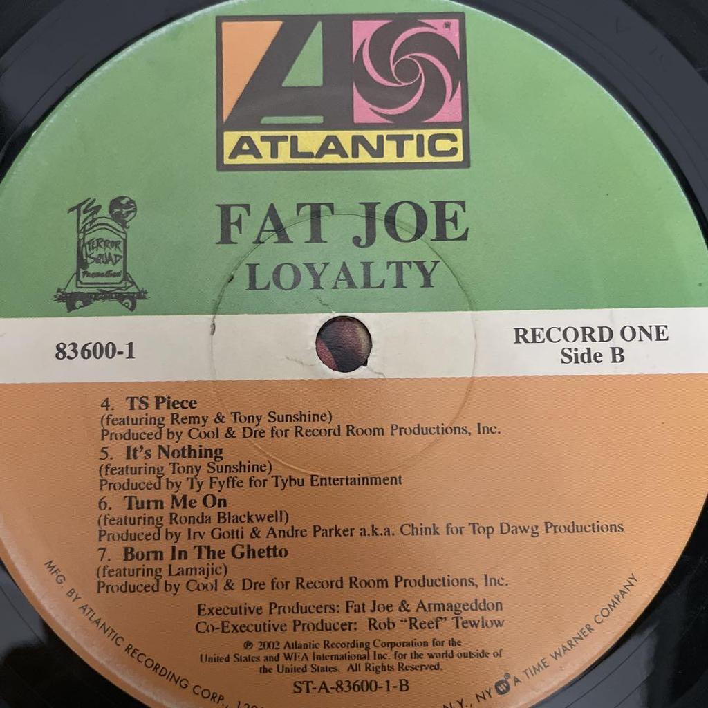 [USED] Rare Fat Joe Loyalty Records Fat Joe