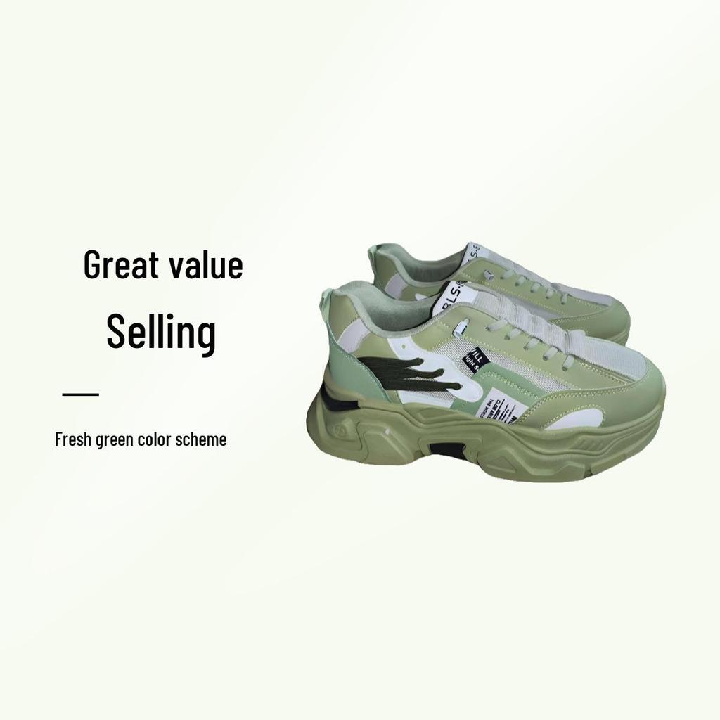 2024 Autumn/Winter Men's Trendy Low-Top Running Sneakers: Versatile Casual Shoes for Teens & Adults