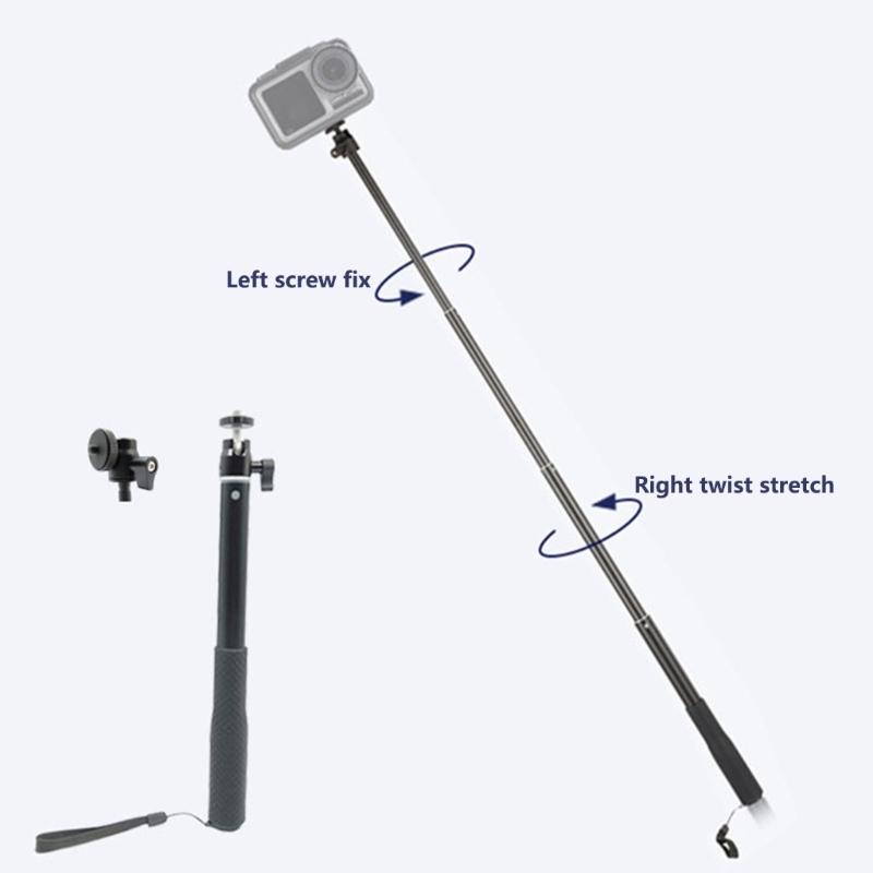 Aluminum Alloy Ball Head Mount PTZ Adapter for Tripods and Handheld Stabilizers with Standard 1/4 Screw and Hole