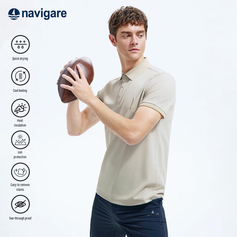 

Navigare Men s Outdoor Lightweight Short-Sleeve Polo Shirt 2XL
