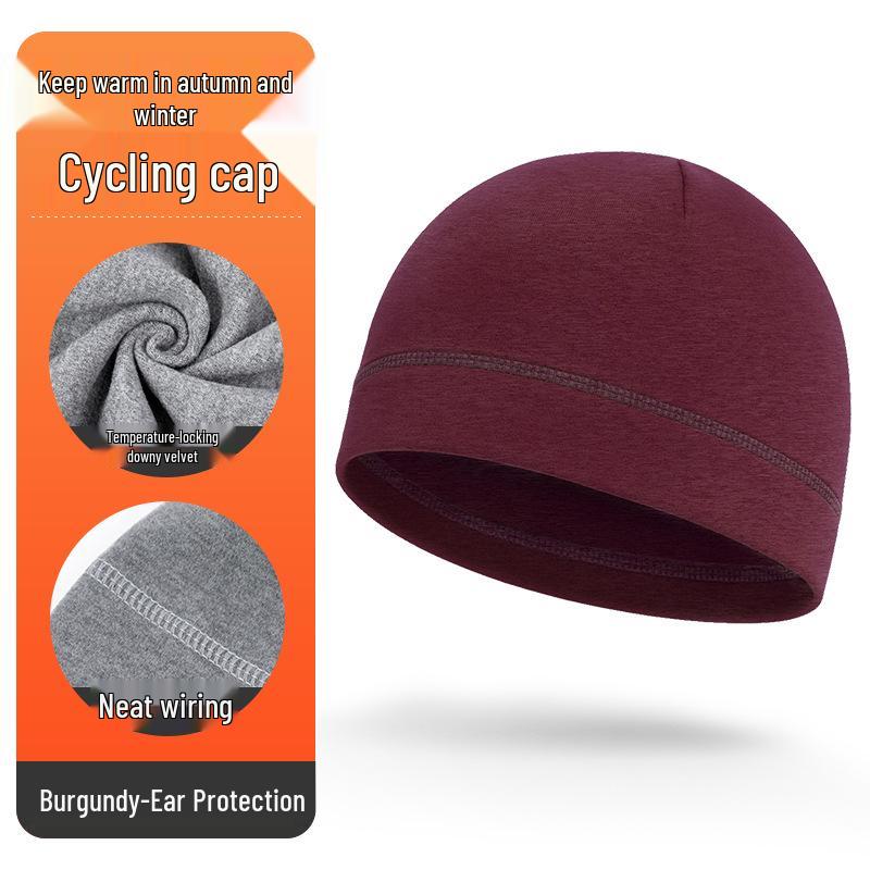 Fleece-Lined Windproof Cycling Hat with Ear Protection