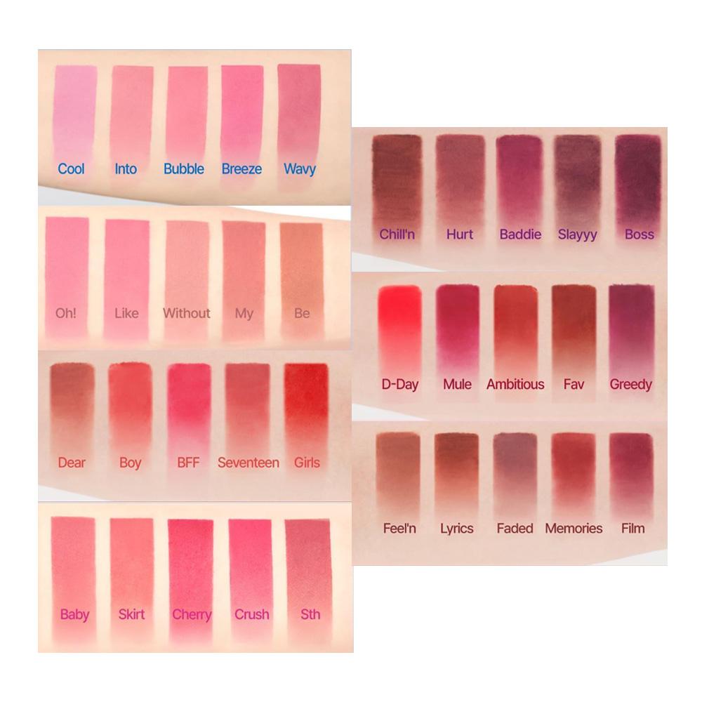 fwee Lip & Cheek Blurry Pudding Pot 5g (Multi Shades) – Soft Blur Velvet Tint Balm