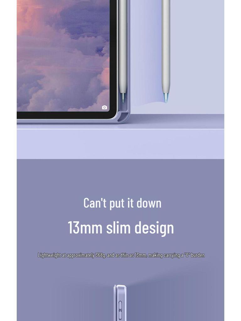 Husă de protecție rotativă la 360° de 12,1 inchi pentru Redmi Pad 11 cu suport pentru stilou