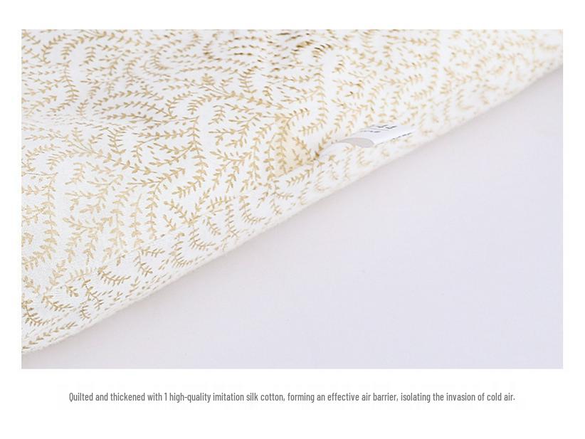 Thick, Quilted Cotton Baby Onesie for Autumn & Winter