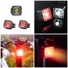 LED Bicycle Light Bike Front/Rear Light USB Rechargeable Bicycle Light Head Tail Light for Night Riding/Cycling Safety