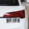 Hergestellt in Deutschland QR-Code Autoaufkleber Auto Vinyl Aufkleber Wasserdicht Selbstklebend PVC Auto Karosserie Außen Dekoration Aufkleber Zubehör