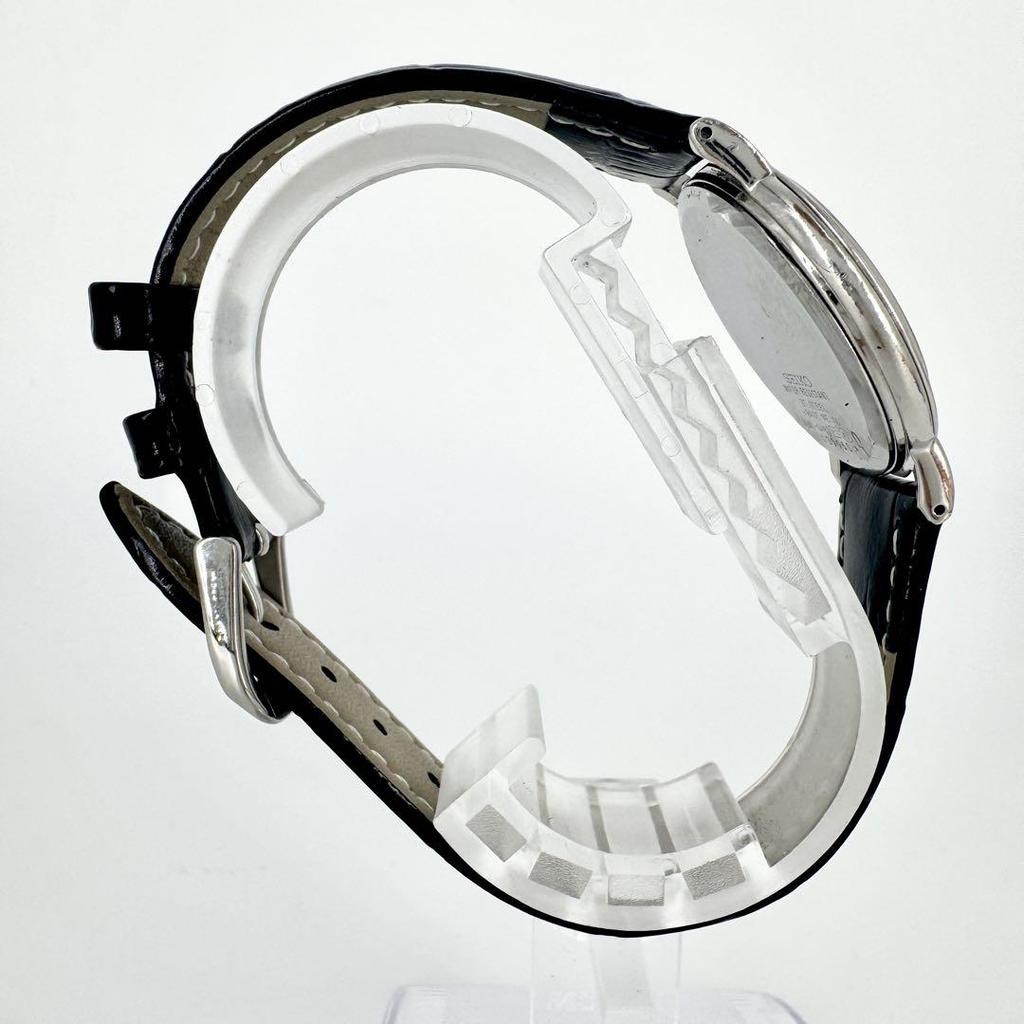 [USED] Battery SEIKO DOLCE Round Vintage White Watch