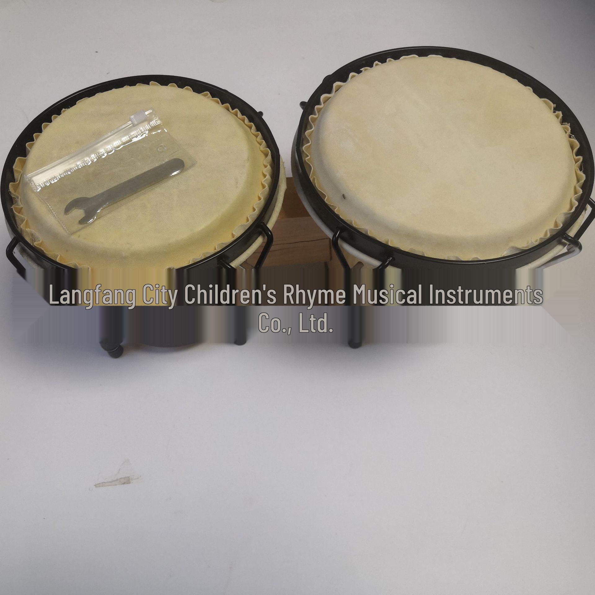 Adjustable African Bongo and Bango Drums - Orff Percussion Instruments Children s Musical Instrument