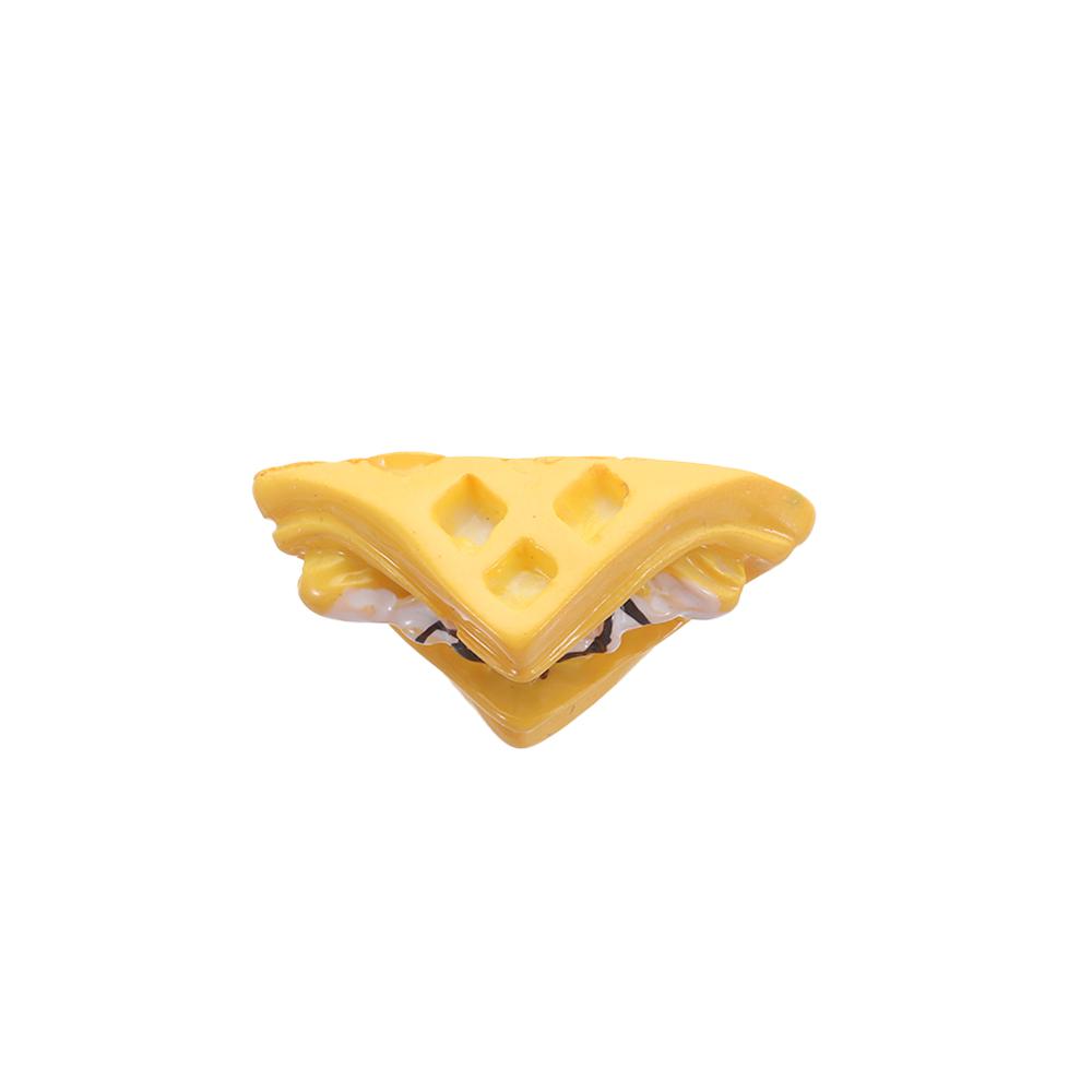 1:12e Schaal Poppenhuis Minatuur Broodrooster Schattige Simulatie Voedsel Decoraties Mini Keuken Speelgoed Met 2 STuks Brood Poppen Toast Machine