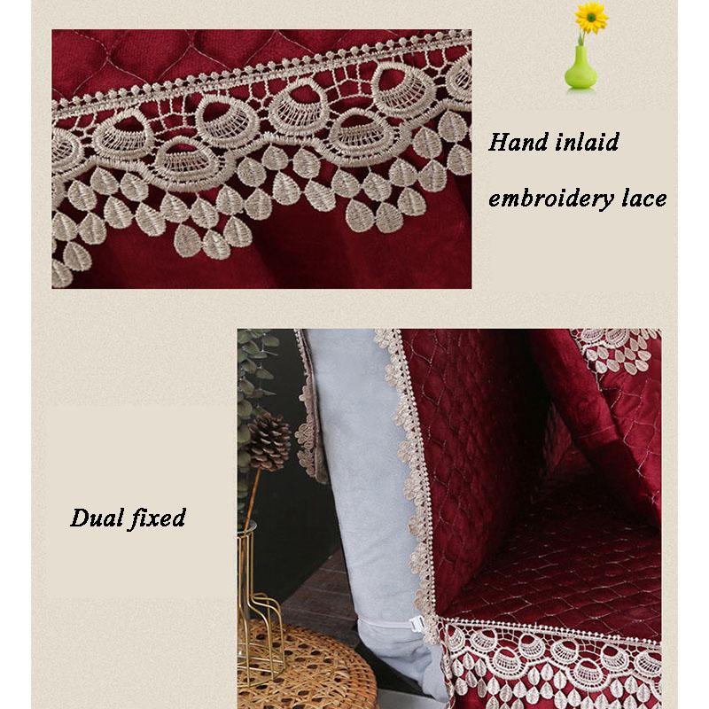 Folding Sofa Bed Cover Printed Armless Sofa Cover  Couch Covers with Skirt Slip Resistant Sofa Cover for Living Room