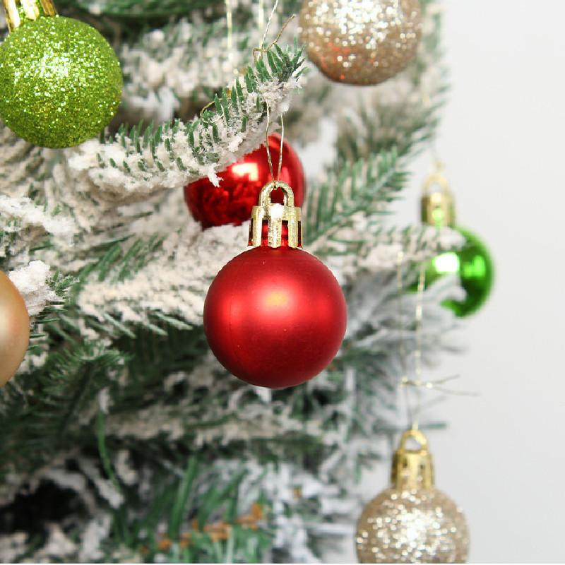 Christmas Holiday Tree Bauble With Decorative Paint Gift Box For Decor Festive