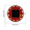 Mortorcycle LED Warning Light Solar Power Night Ride Tail Strobe Light with Reflective Sticker for Motorcycle Electric Vehicle