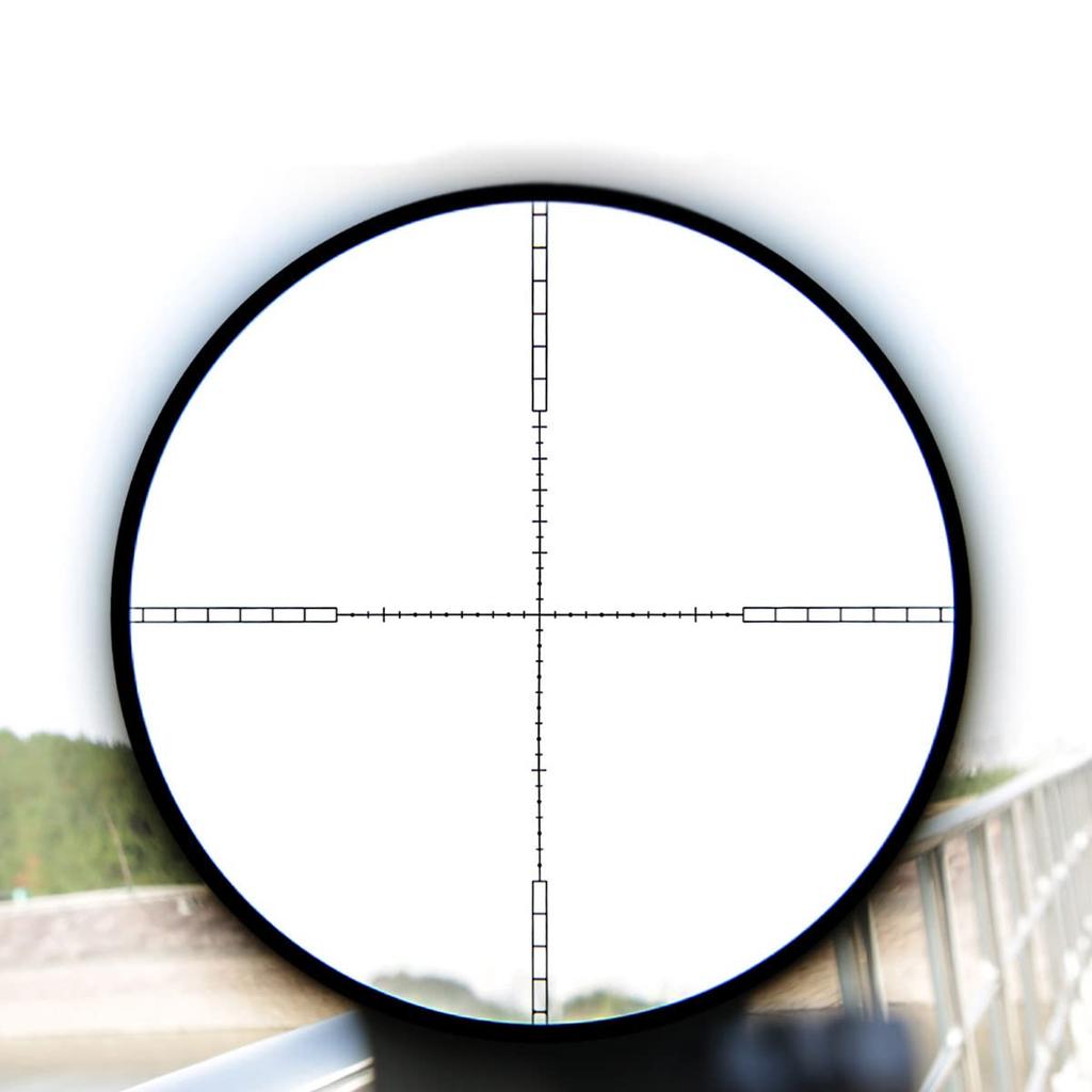 T-EAGLE 1.5-5x20WA Short Rifle Scope with Variable Zoom, Suitable for Airsoft and Survival Games, Includes 20mm High Mount Ring