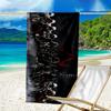 Custom Name Ultrasoft Beach Towel With Assassin'S Themeideal For Pool Camping Diving Perfect Travel Essential Vibrant Beach Towel