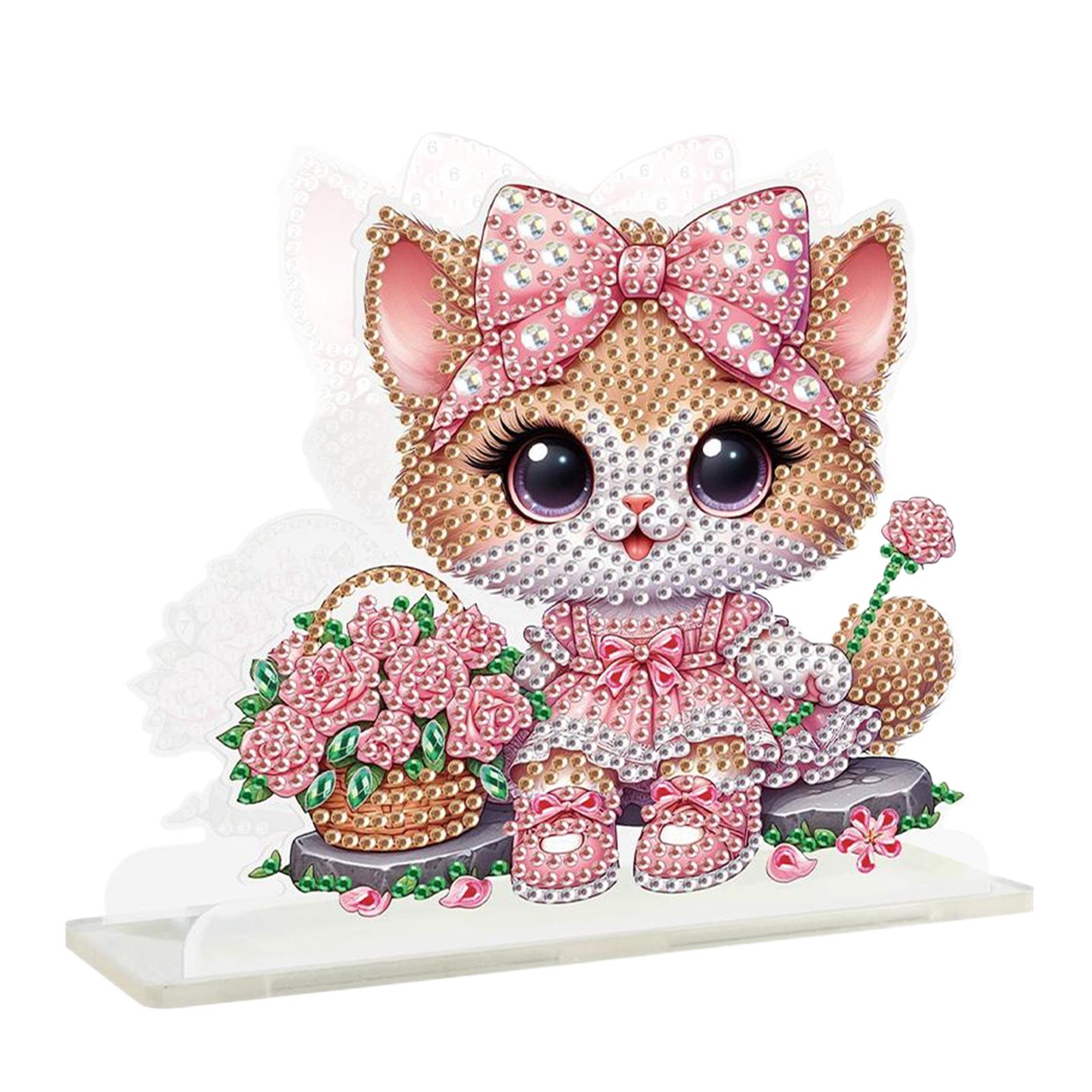 

5D DIY Diamond Art Paper Storage Rack Acrylic Candle Diamond Painting Napkin Rack Decor Tabletop Diamond Painting Napkin Holder