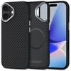 Etui Ochronne Case Na iPhone 17 MagSafe Ion Carbon - Czarno-srebrne