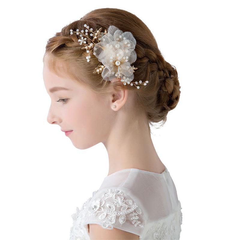 Floral Hair Accessories: Flower Clips & Headbands for Girls & Brides