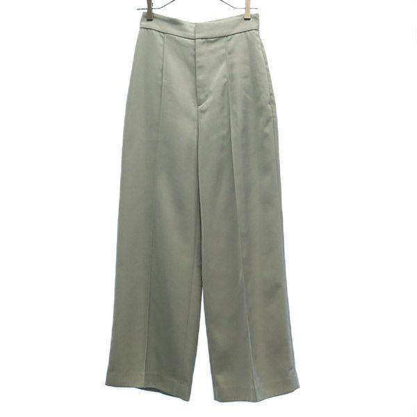 FRAY I.D FWFP215208 Wide Pants 1 Green Women Used