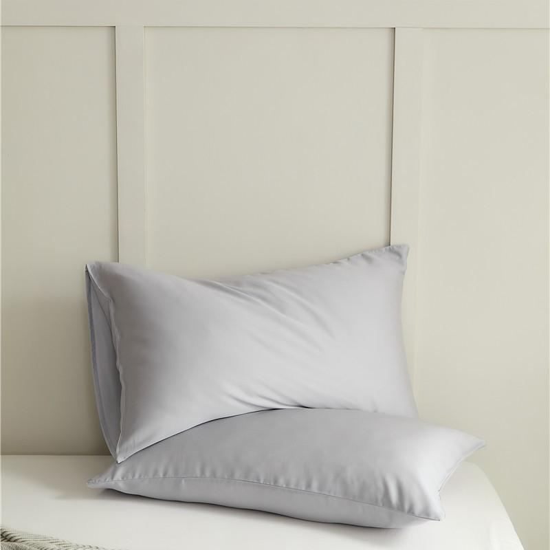 Leisel Tencel Pillowcase Single Pack - Single Pillowcase Solid Color Pillowcase Bedding Pillow Core Kit