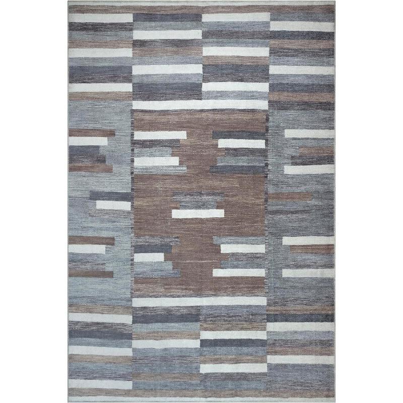 Modern Striped Living Room Carpet Nordic Minimalist Style Bedroom Bedside Carpet Hotel Homestay Floor Mat