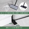 Eyliden Floor Wiper, Touchless Wiper, Mop, One-Touch Mop, 1-Second Attachment/Detachment, Automatic Clamping, 2-in-1 Water Squeegee, Floor Cleaning To