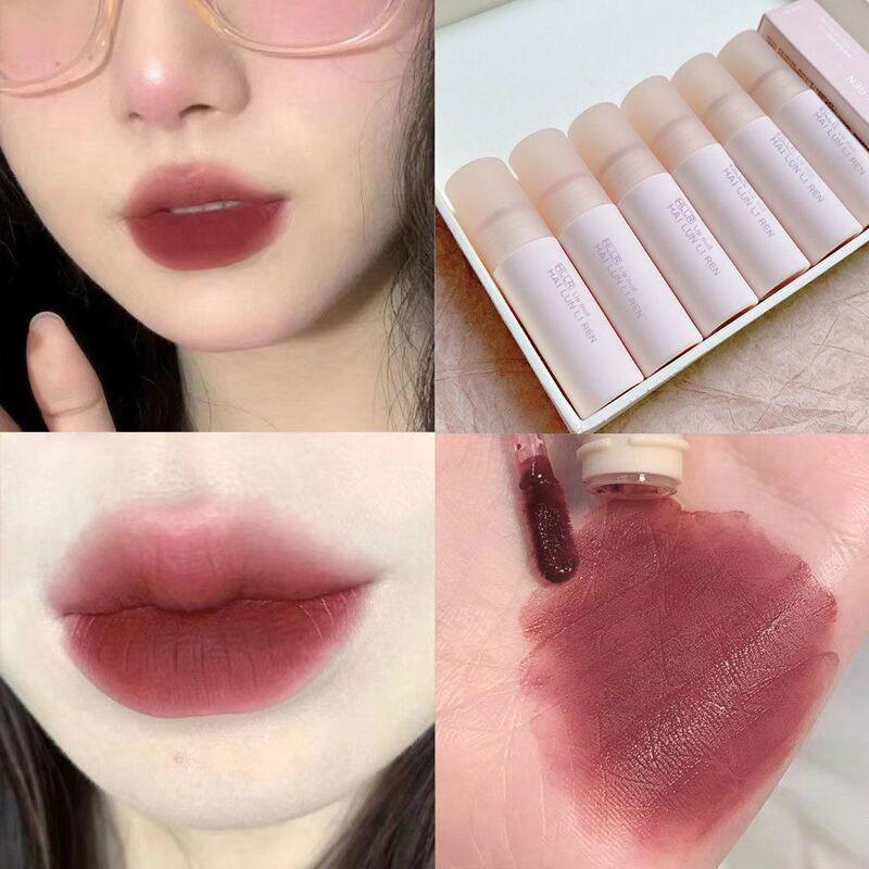New Cloud to Mist Lip Glaze Velvet Lip Mud Student Moisturizing and Moisturizing Lip Gloss Matte Lipstick