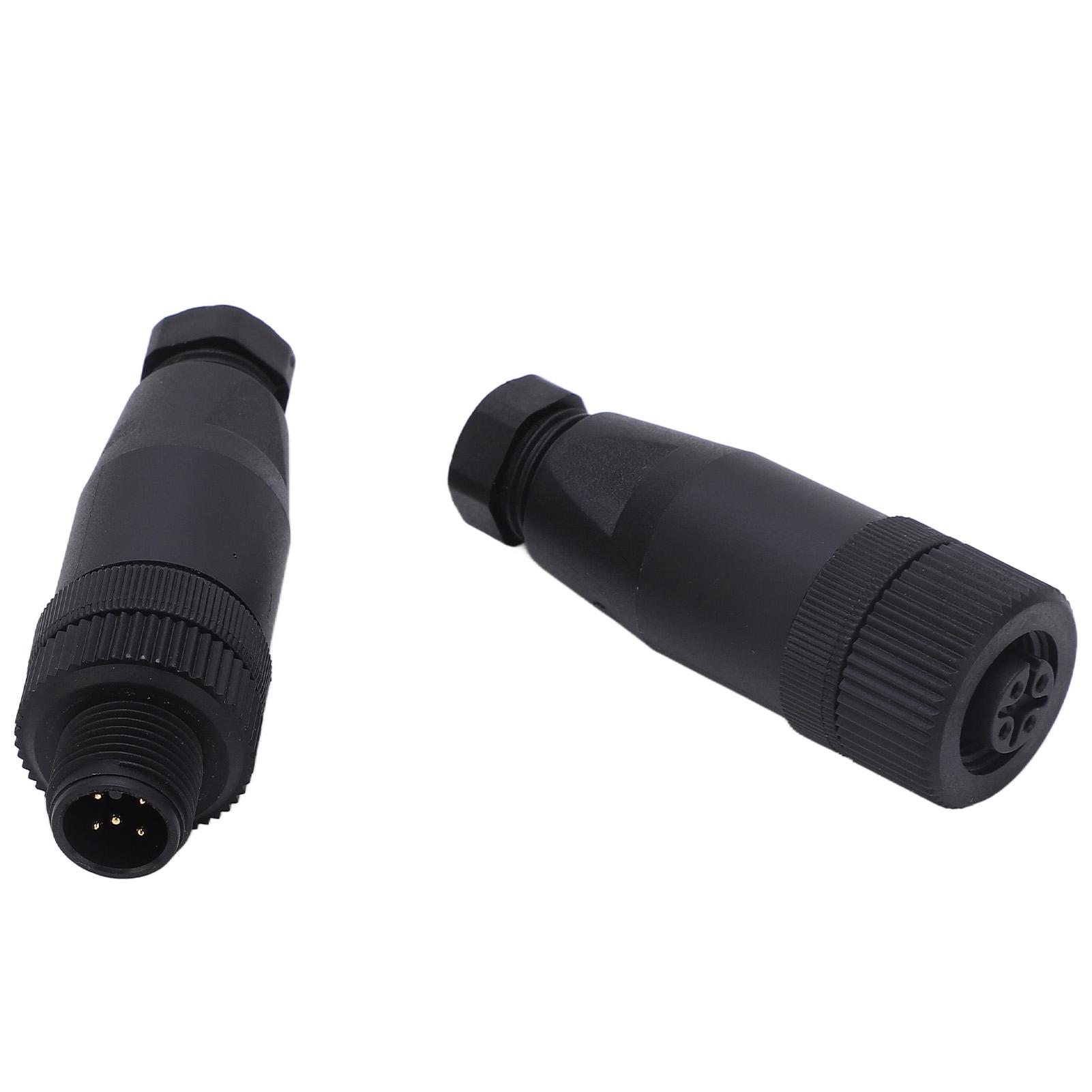 

для NMEA 2000 Штекер Гнездо Терминатор M12 5-контактный А-образный разъем 9А Жаростойкий УФ-защита для Морской Лодки