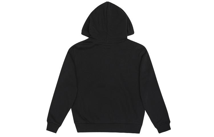 Converse Sweatshirts Women's Black Hooded Thickened Regular 10020872-A01